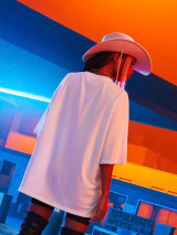 Fifth Avenue DIFT486 Dump Him Printed T-Shirt - White