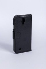 Melkco Mini Wallet Book Type Leather Case for Samsung Galaxy S4 - Black Split
