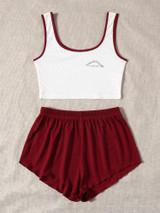 Fifth Avenue Women's WSNS64 Top and Shorts Set