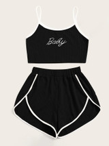 Fifth Avenue Women's WSNS65 Top and Shorts Set