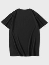 Fifth Avenue Lightning Printed MIFT14 T-Shirt - Black