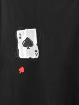 Fifth Avenue Cards Text Printed MIFT97 T-Shirt - Black