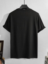 Fifth Avenue Cards Text Printed MIFT97 T-Shirt - Black