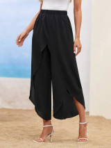 Fifth Avenue Women's Overlap Waist Detail Pants FAWLP38