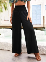 Fifth Avenue Women's Shirred Waist Detail Pants FAWLP45