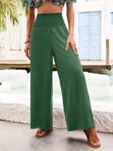 Fifth Avenue Women's Shirred Waist Detail Pants FAWLP46