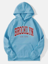 Fifth Avenue Printed Hoodie MIFT268 - Light Blue