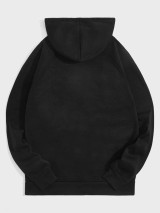 Fifth Avenue Printed Hoodie MIFT268 - Black