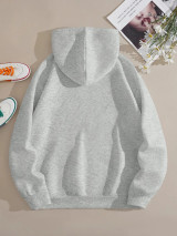 Fifth Avenue DIFT768 Panda Print Hoodie - Grey