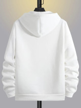 Fifth Avenue Printed Hoodie MIFT320 - White