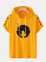 Fifth Avenue Symbol Print MIFT405 Hooded ROKA T-Shirt - MY