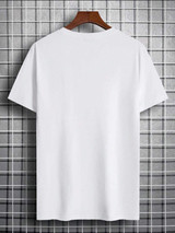 Nine Zero Dragon Text Printed NZMT2 T-Shirt - White