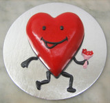 Red Heart Cake - 2lbs 