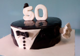 50th Mark Cake - 2.5lbs 