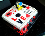 The Love Themed Cake - 2.5lbs 