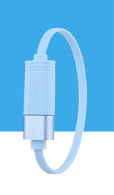 Usams U-Loop Bracelet USB Cable (L=1.2m) - Sky Blue