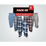 Pack of 5 3Quarter Shorts by Aybees