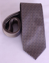 Tayyab Bombal Men's Fawn/Black Pattren Necktie