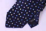 Tayyab Bombal Men's Blue Polka Dots Necktie