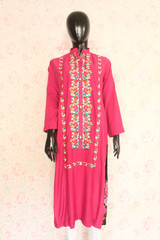 Pink Silk Lawn Shirt2 By Marjan