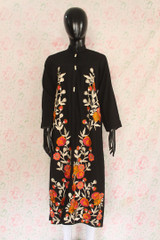 Black Silk Lawn Shirt 2 By Marjan