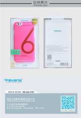 fshang High Transparency Case for iPhone 6 Plus - Pink