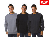 Pack of 3 Raglan Fleece Sweatshirts by Rush