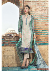 Irma Embroidered Chiffon and Lawn Design 352-B