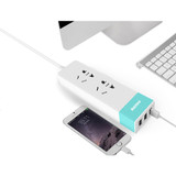Remax 3 Usb Port Power Strip - Yellow