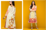 Al Zohaib Embroidered Tunic and Pant Design TN-07B