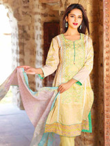 Zanisha Embroidered Lawn 2016 3-B