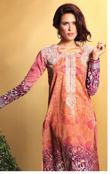 La Femme Embroidered Kurti Design LFK-09