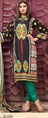 Sidra Lawn 2016 Vol 1 Design D-63A