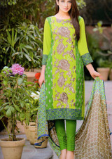 Rangoli Embroidered Swiss Voile by M.A Fabrics AM-19