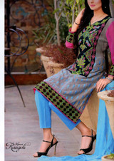 Rangoli Embroidered Swiss Voile by M.A Fabrics AM-04