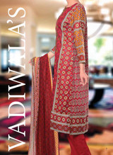 Vadiwala's Embroidered Chiffon Collection 2016 1B