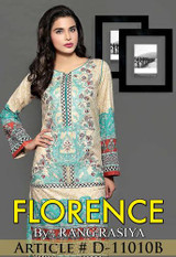 Florence Embroidered Lawn Design 11010-B
