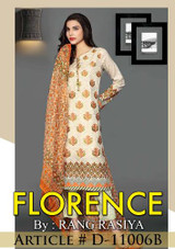 Florence Embroidered Lawn Design 11006-B