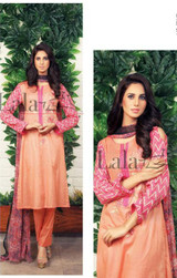 Lala Classic Embroidered Lawn 2016 Vol 2 Design LAE-004C