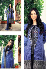 Lala Classic Embroidered Lawn 2016 Vol 2 Design LAE-005A