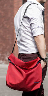 Remax Single Shoulder Bag for Tablets & Laptops - Red