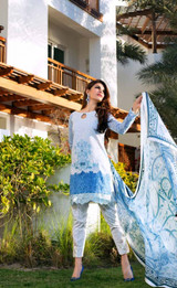 Zainab Chottani Luxury Lawn 2016 Design 7B