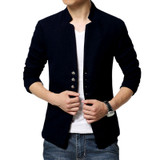 Men's Basic Blazer by Tee Tall - Black