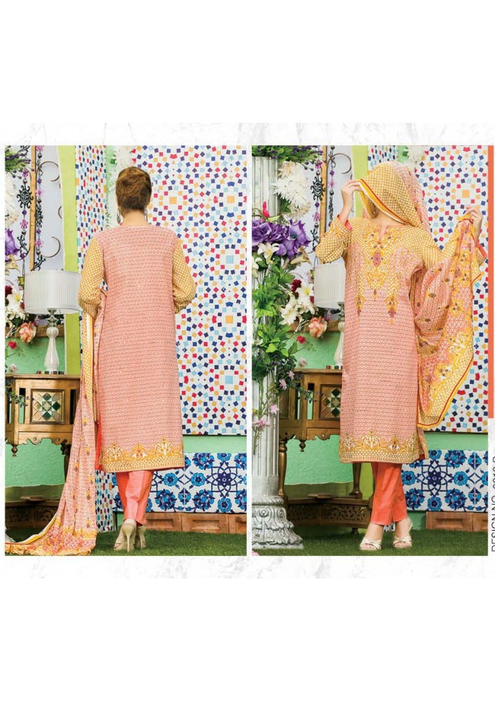 Rashid Designer Khaddar Vol-1-6618-B