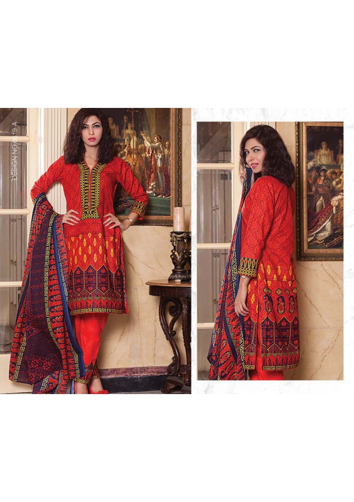 Rashid Designer Khaddar Vol-1-6619-A