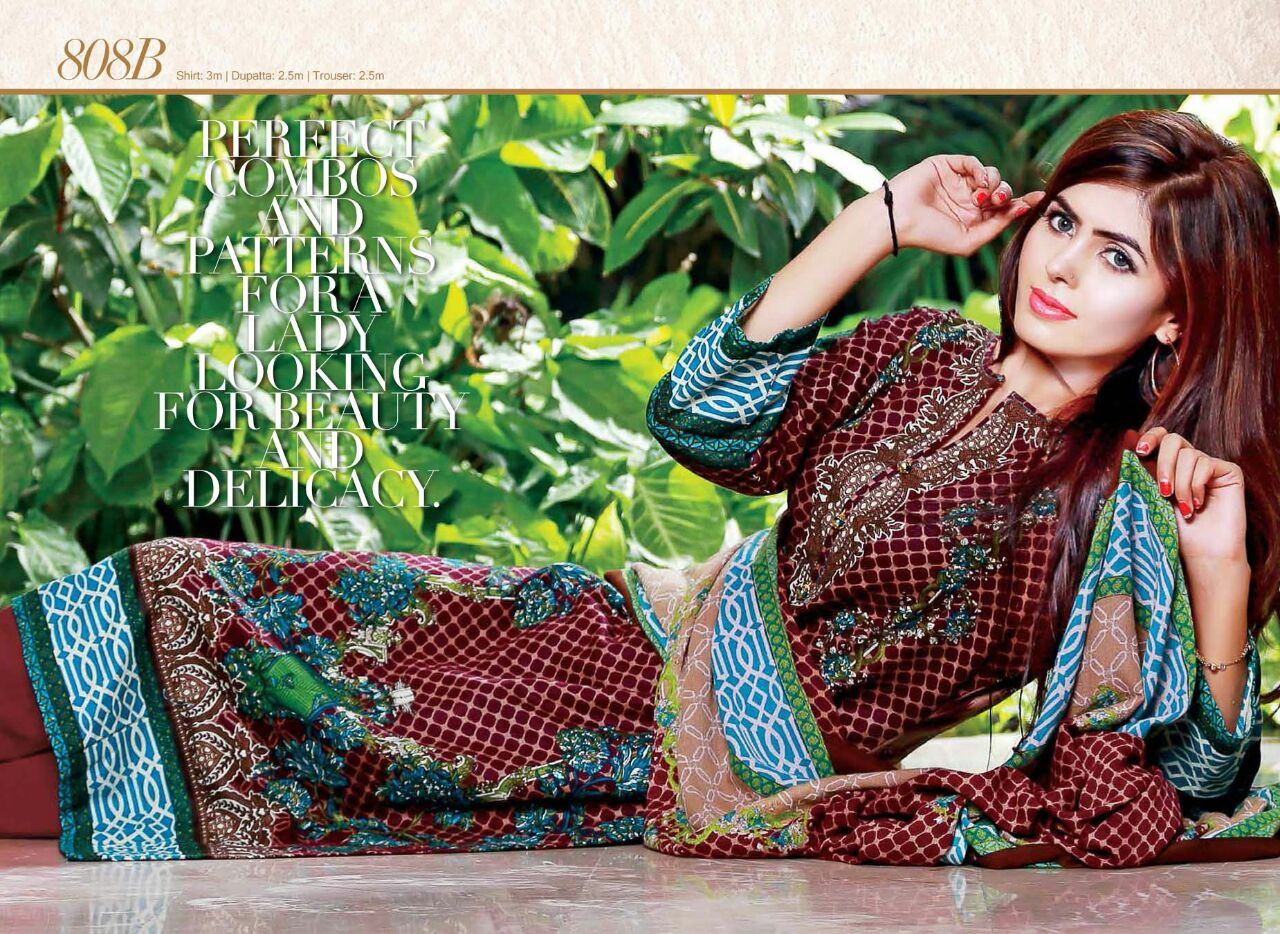 Rashid Summer Classic Cotton Design - 808-B