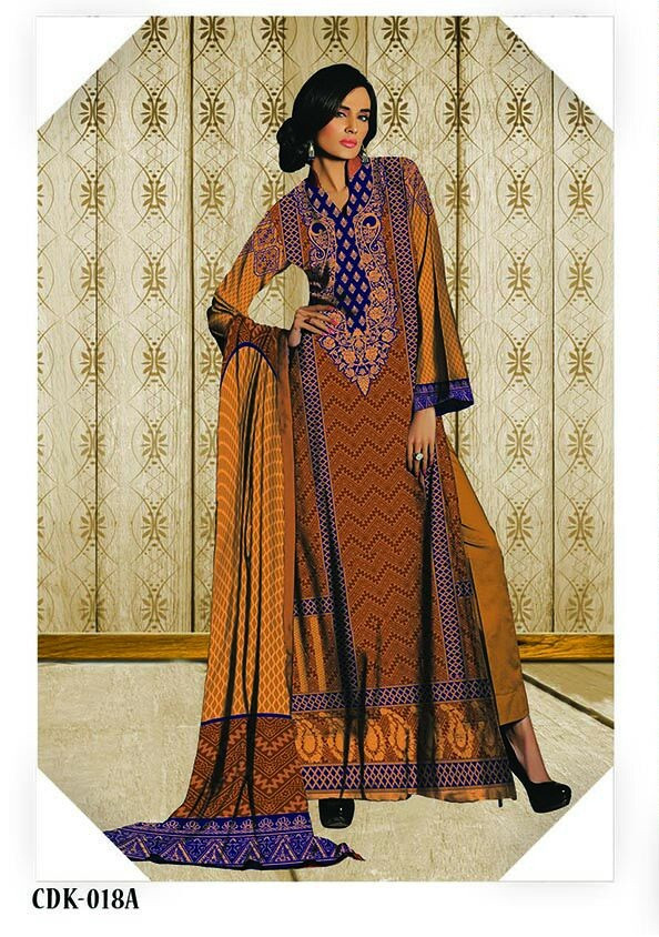 Lala Classic Khaddar and Wool Vol 2 - CDK-018A