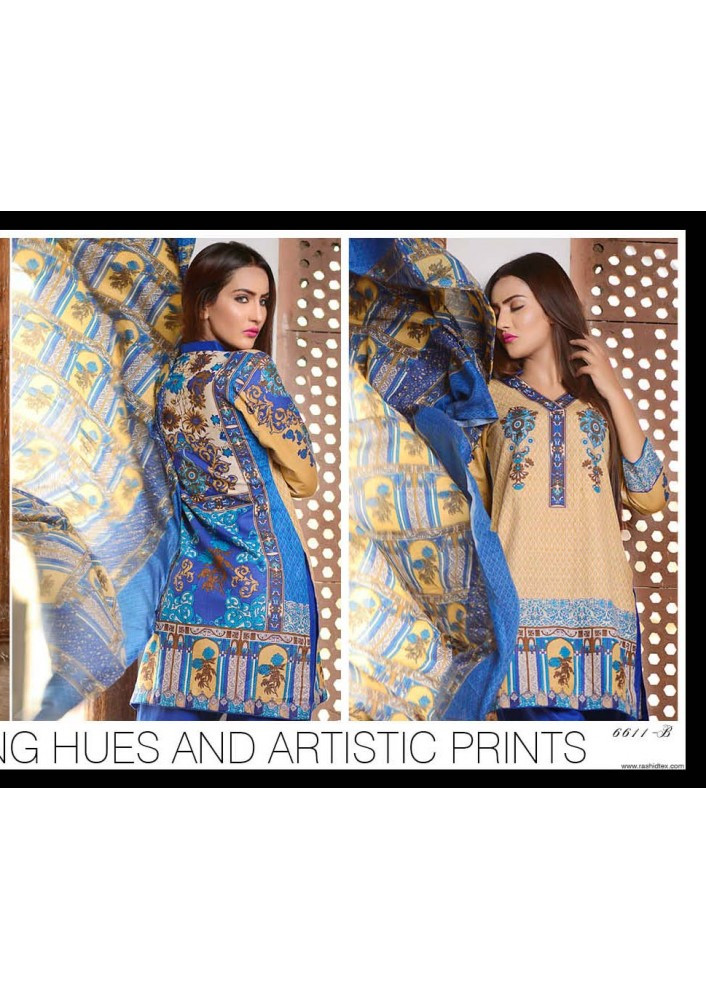 Rashid Designer Khaddar and Wool Vol 2-6611-B