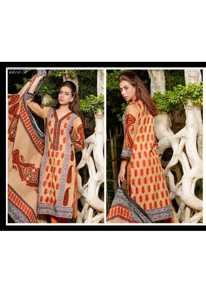 Rashid Designer Khaddar and Wool Vol 2-6613-A
