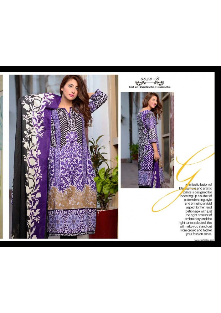 Rashid Designer Khaddar and Wool Vol 2-6629-B